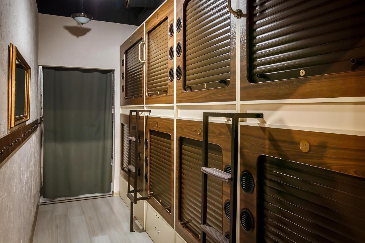 Capsule Hotel Interqube Tretyakovskaya Moscow Luaran gambar