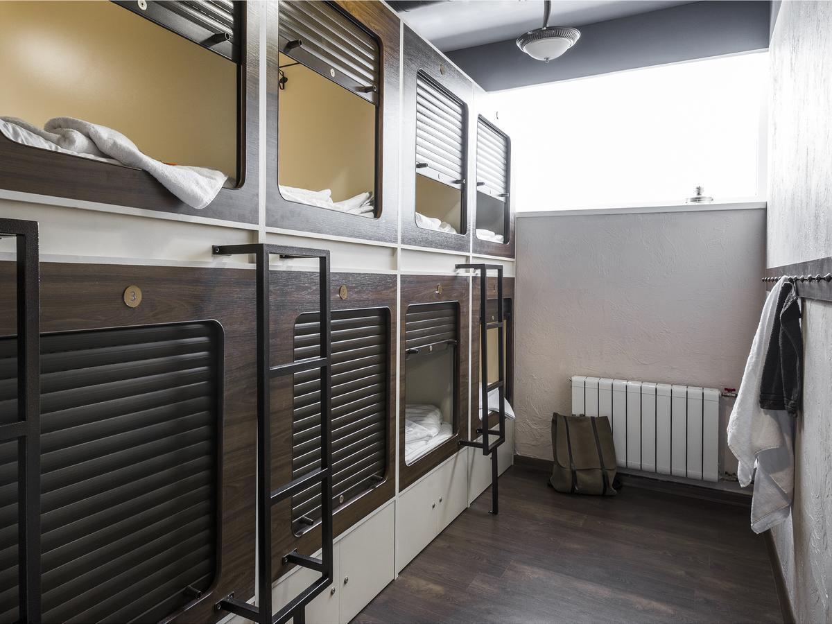 Capsule Hotel Interqube Tretyakovskaya Moscow Luaran gambar