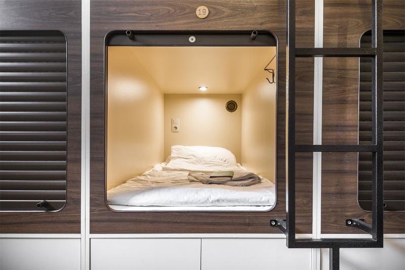 Capsule Hotel Interqube Tretyakovskaya Moscow Luaran gambar